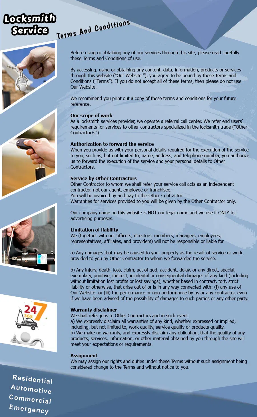 Lock Locksmith Tech Whittier, CA 310-975-3533